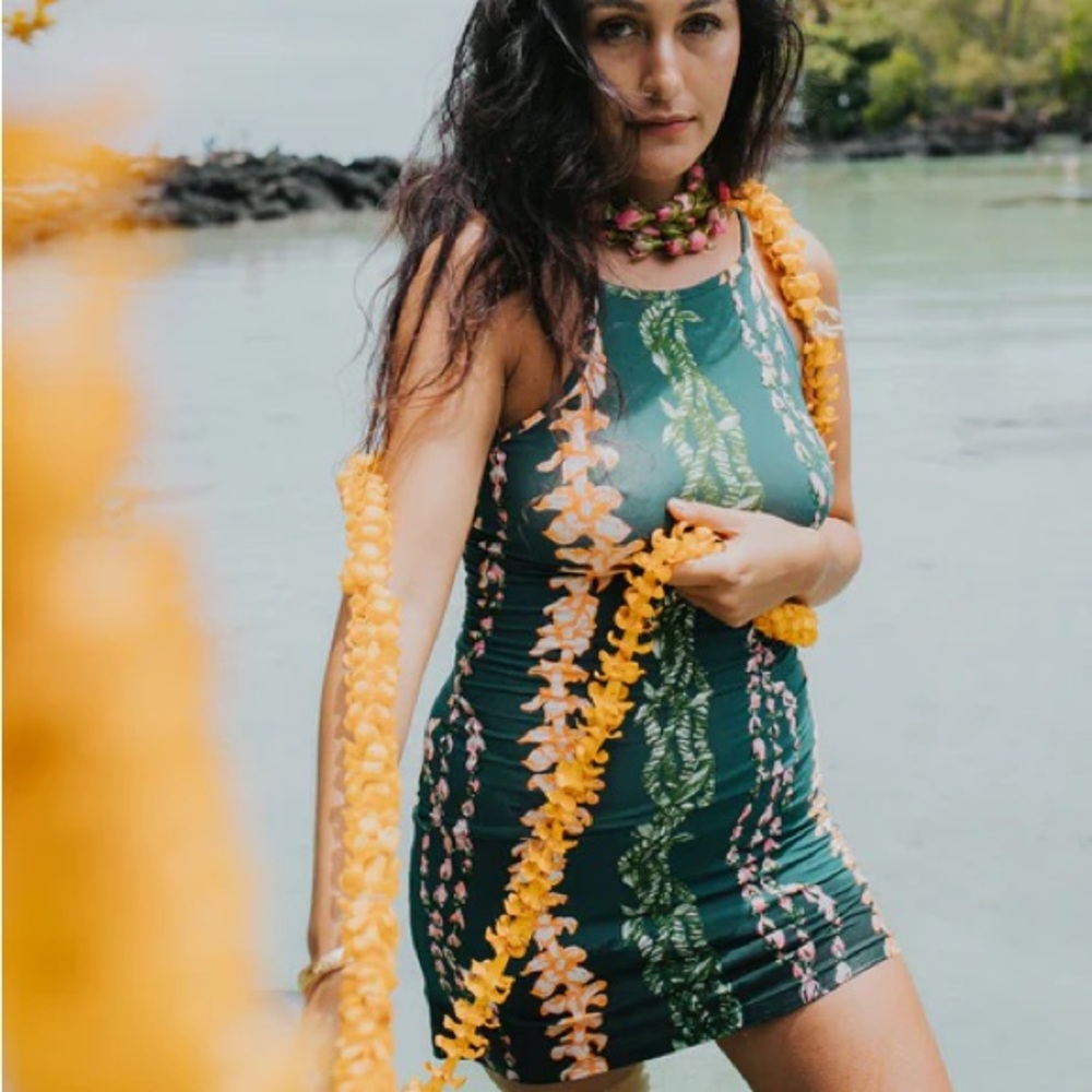 Alohiwai Lokelani Bodycon Mini Dress